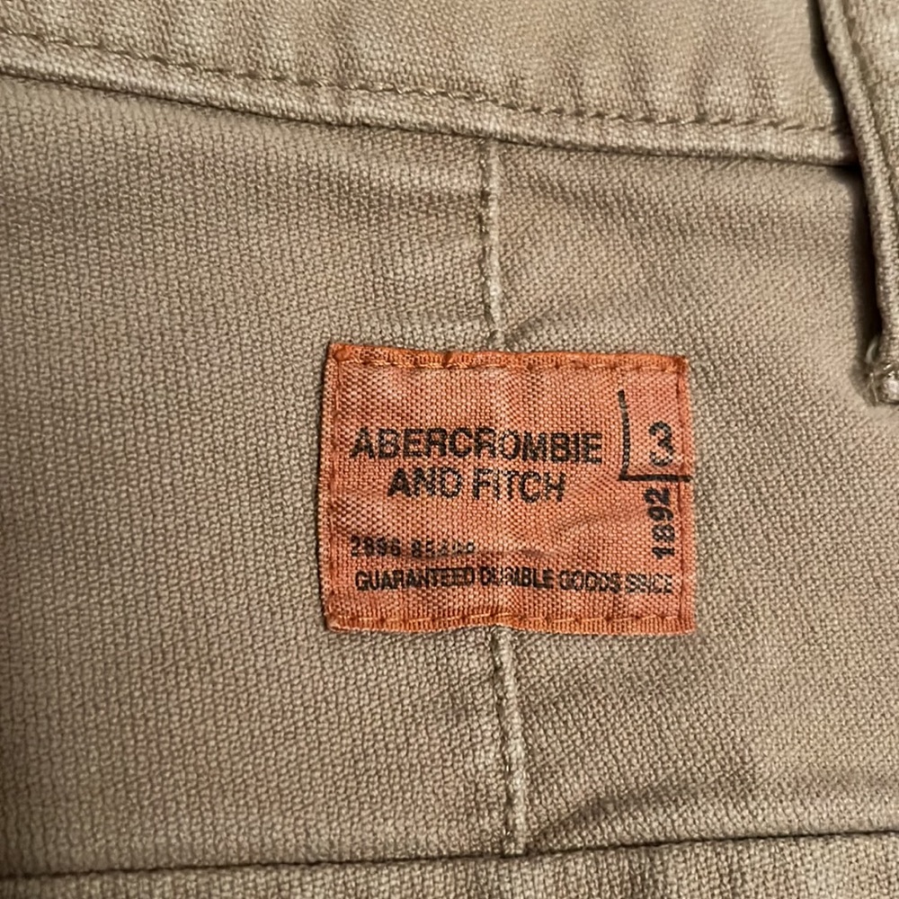 Abercrombie & Fitch Vintage Military Style Cargo Khak… - Gem